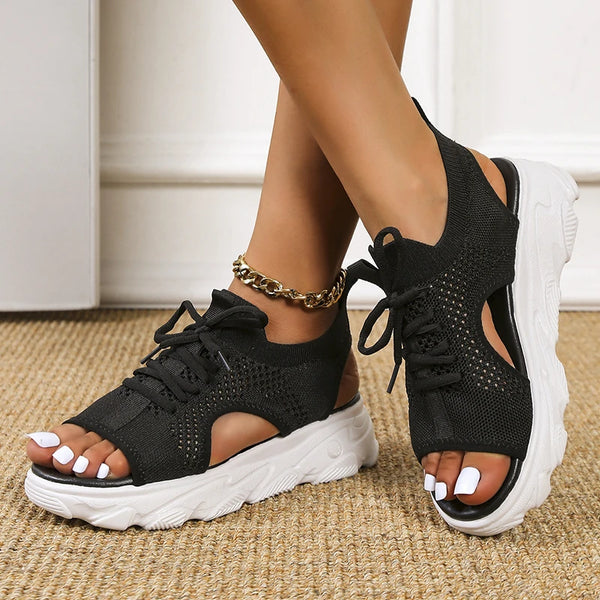 Summer cross-border comfortable soft flat women's sandals