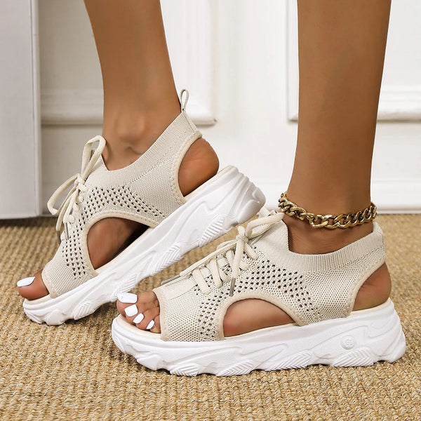 Summer cross-border comfortable soft flat women's sandals