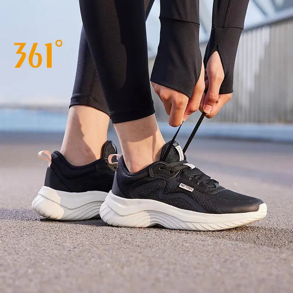 361 Degrees Shock-Absorbing Breathable Soft Running Shoes