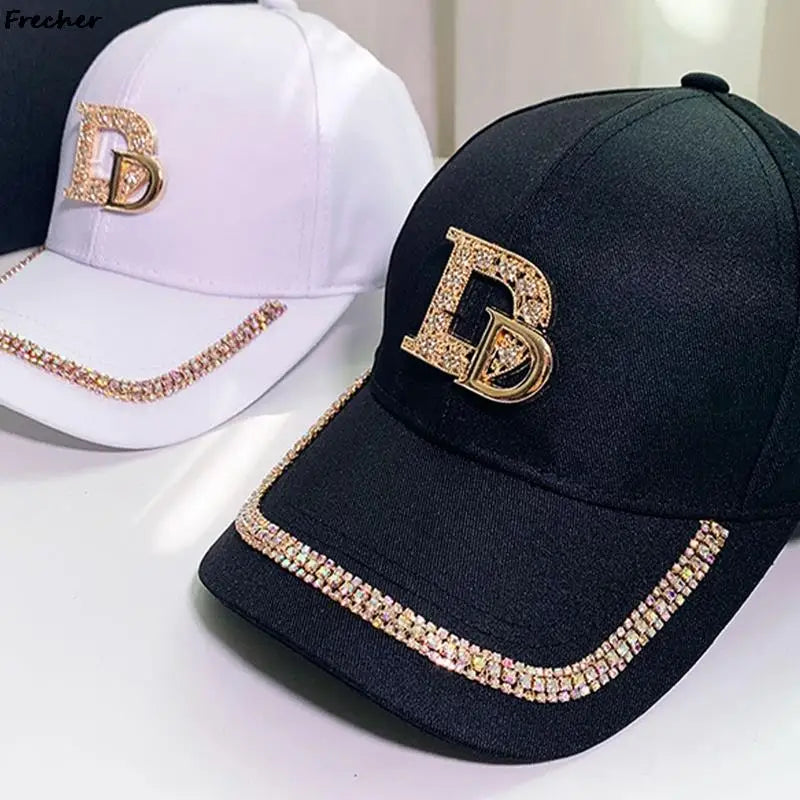 Gold Sequins Hip Hop Caps Women Baseball Cap