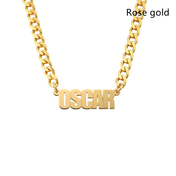 Cuban Chain Name Necklace