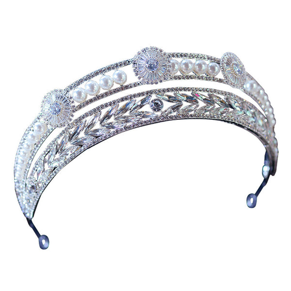 Women's Fashion Rhinestone Crown Hair Accessories