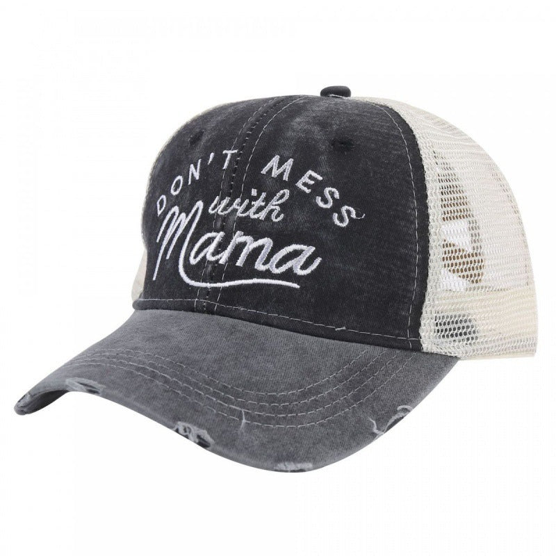 Washed Embroidered Baseball Cap