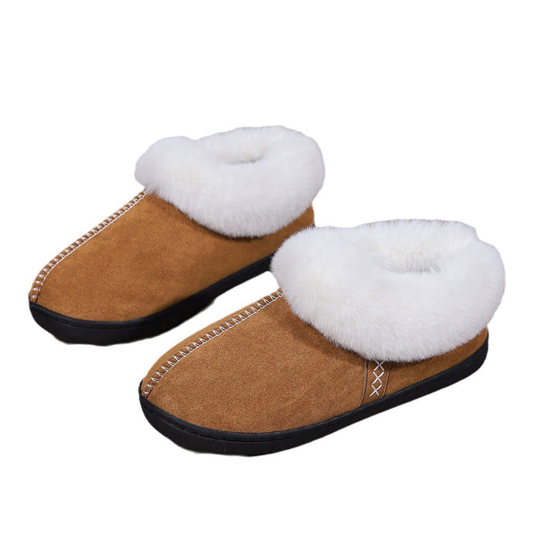 Home Cotton Slippers Women's Non-slip Neutral Slippers