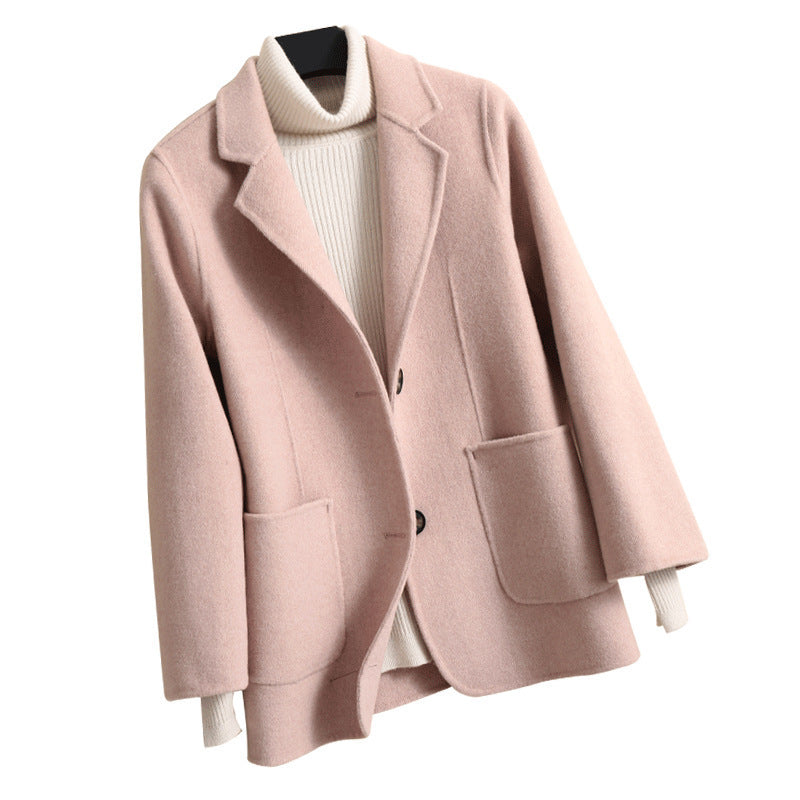 Women's Double Wool Cashmere Coat