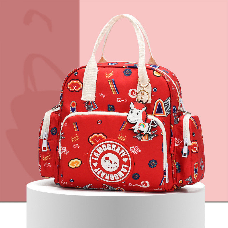 New Printed Mommy Bag Small Multifunctional