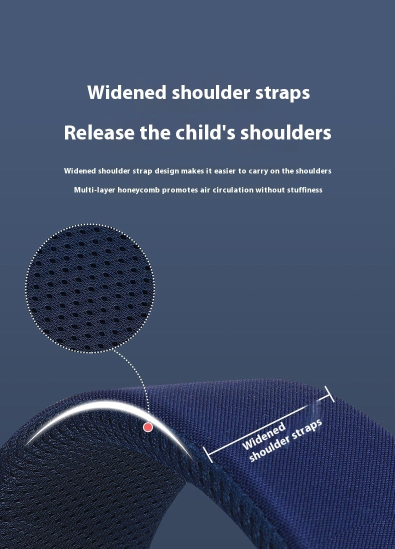 Burden-reducing Spine Protection Children Backpack