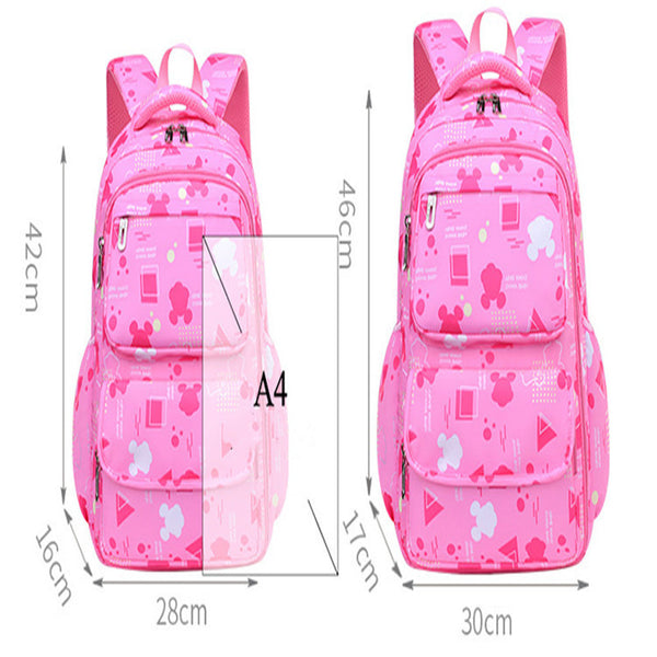 Casual Korean Style New Elementary School Students'  Girls Children's Schoolbag