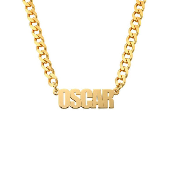 Cuban Chain Name Necklace