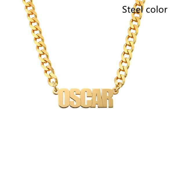 Cuban Chain Name Necklace