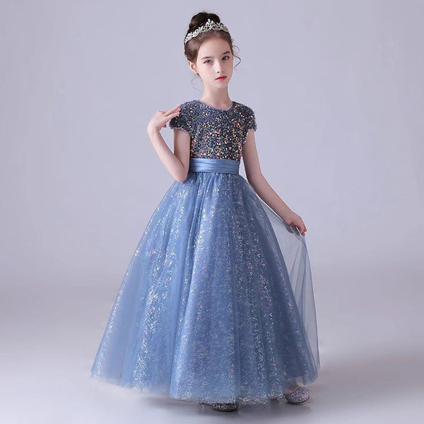 Girls New Princess Dress Piano Playing Dress