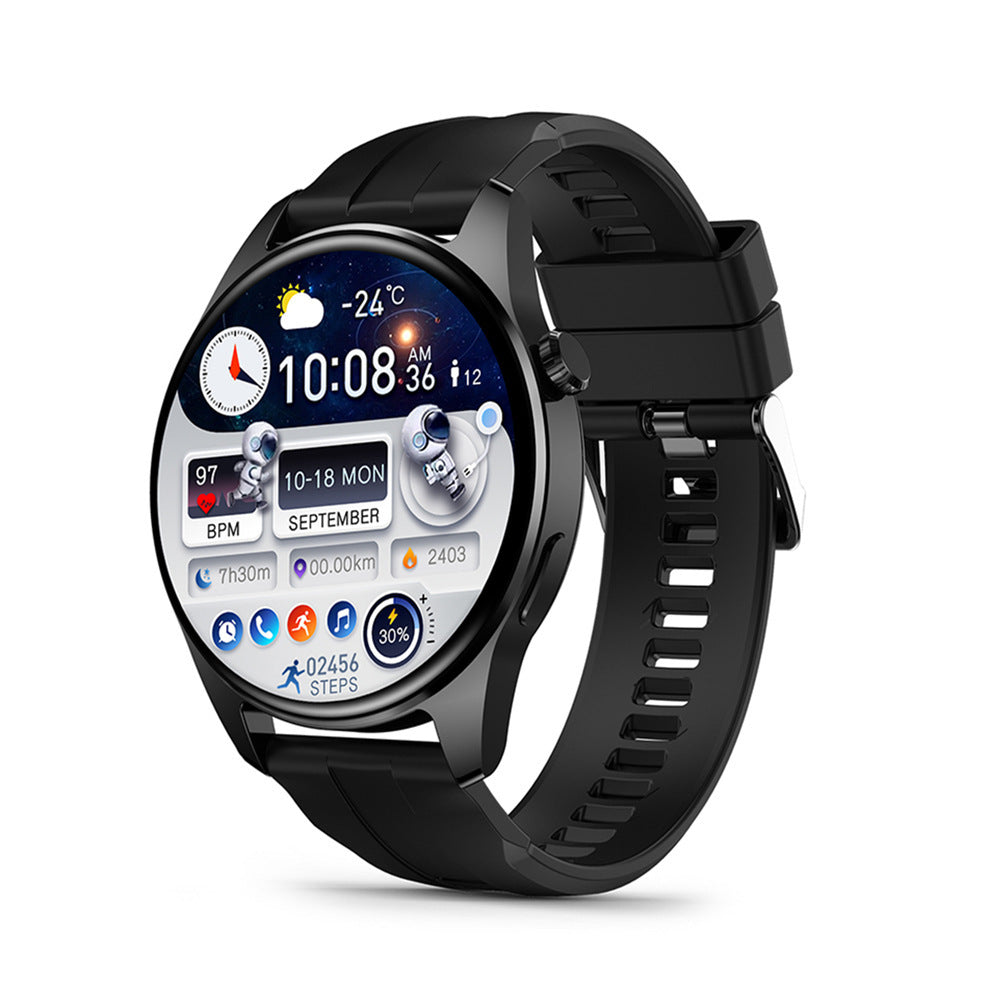 Smart AMOLED Screen Bluetooth Calling Silicone Watch