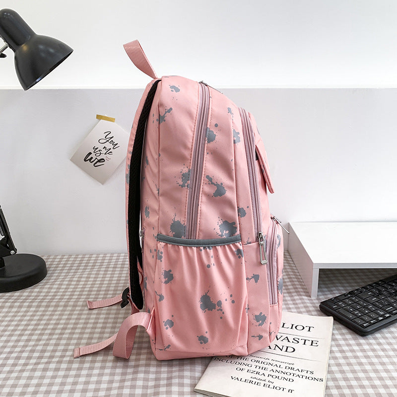 Men's And Women's Printed Oxford Backpack