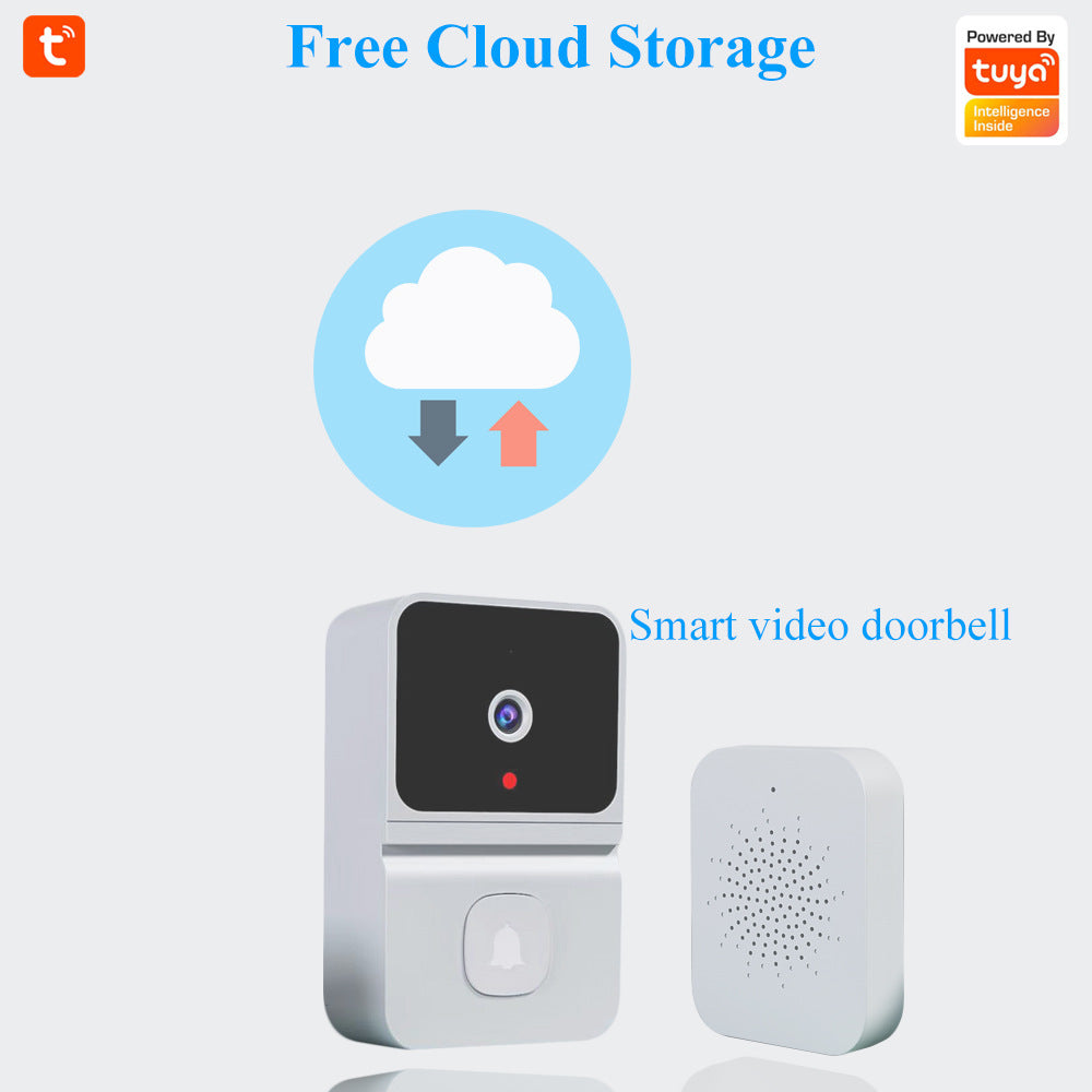 Smart Video Doorbell Wireless HD Camera IR Alarm Security Doorell WiFi Intercom for Home Apartment