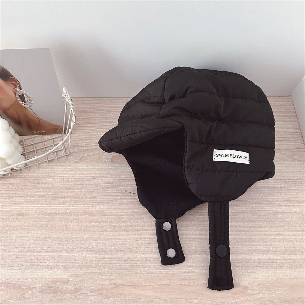 Keep Baby Warm Soft Brim Cap