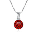  Silver pomegranate red