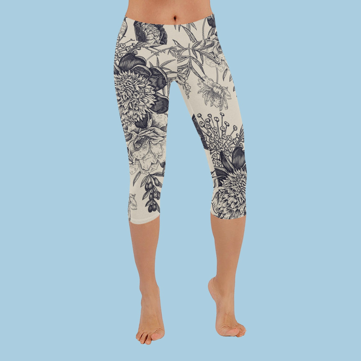 Low Rise Capri Leggings