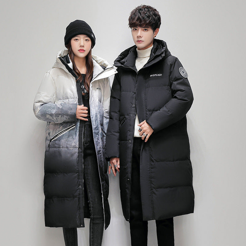 Arctic Duo Gradient Down Jacket Parka - Unisex Winter Jacket