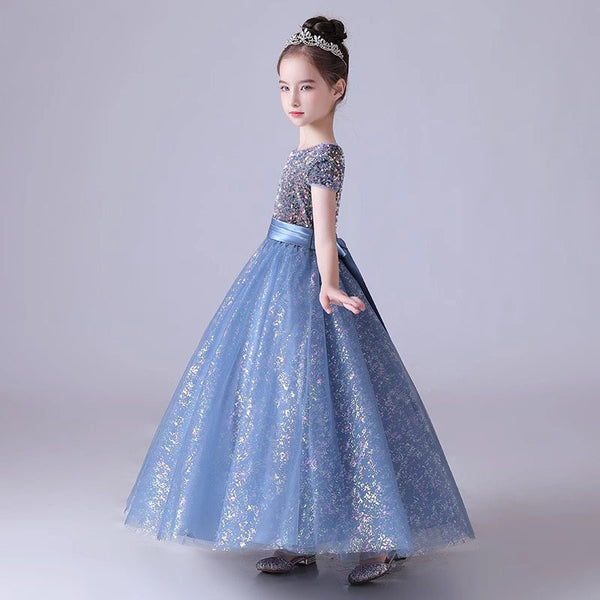 Girls New Princess Dress Piano Playing Dress