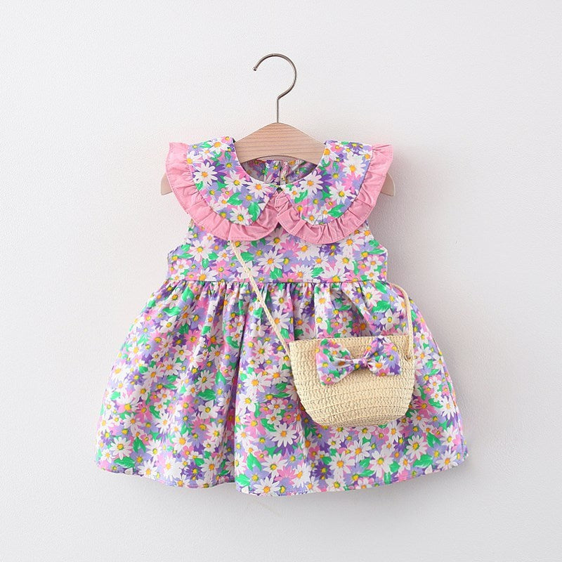 Children's Clothing Baby Girl Western Style Baby Dress