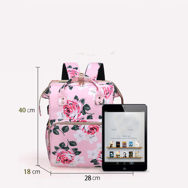 Mosquito Proof Mommy Bag With Large Capacity Folding