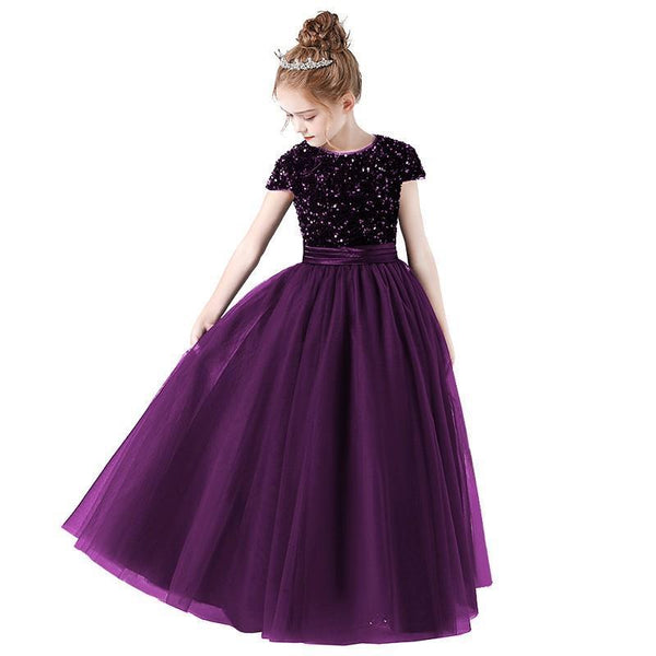 Girls New Princess Dress Piano Playing Dress