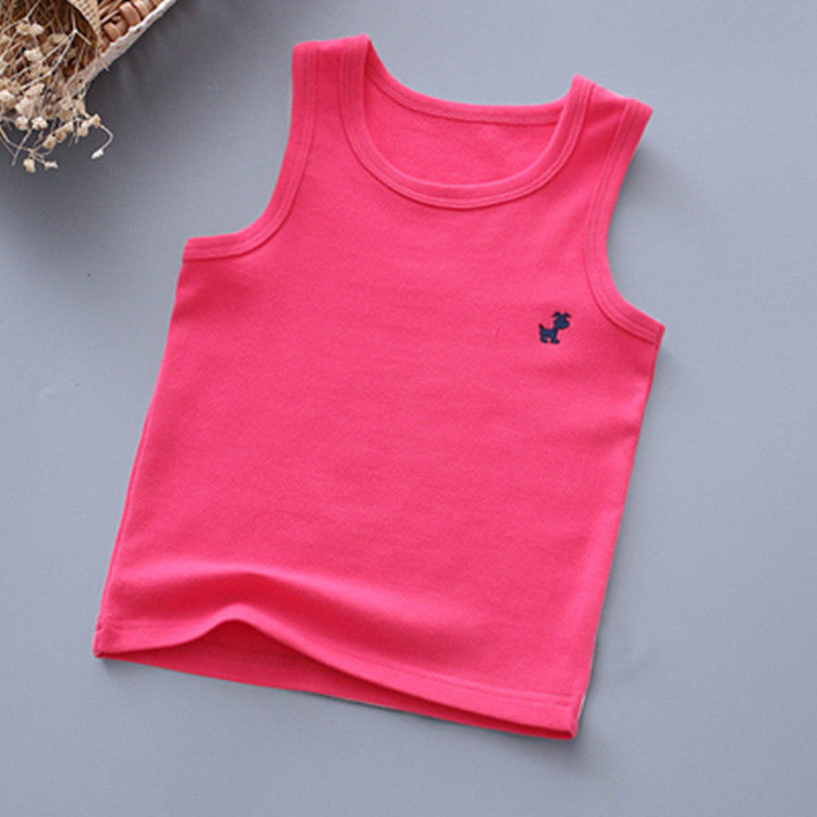 Children's Summer Cotton Vest Baby Boys And Girls