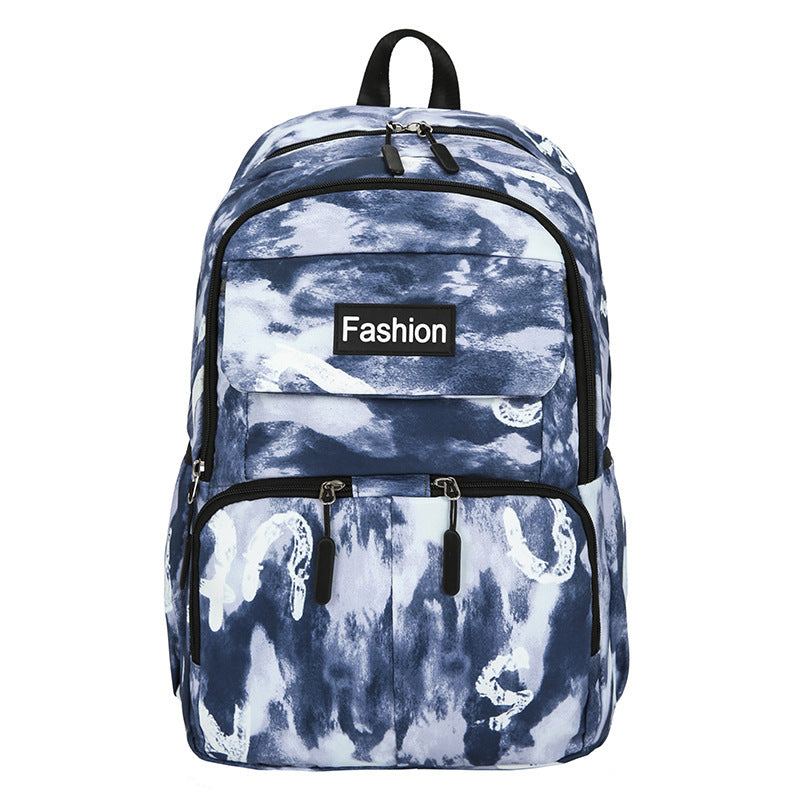 Men's And Women's Printed Oxford Backpack