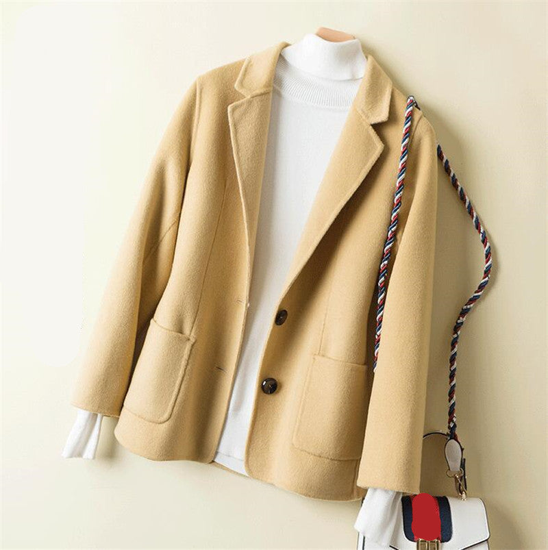 Women's Double Wool Cashmere Coat