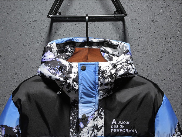 Men's Outdoor Loose Down Jacket