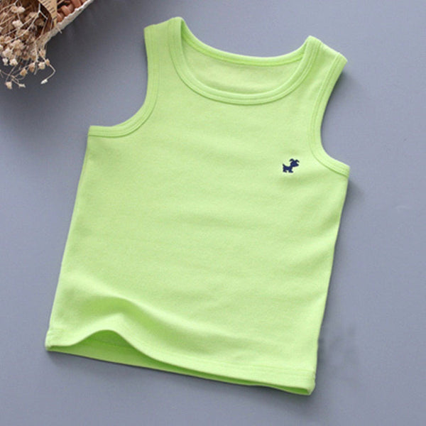 Children's Summer Cotton Vest Baby Boys And Girls