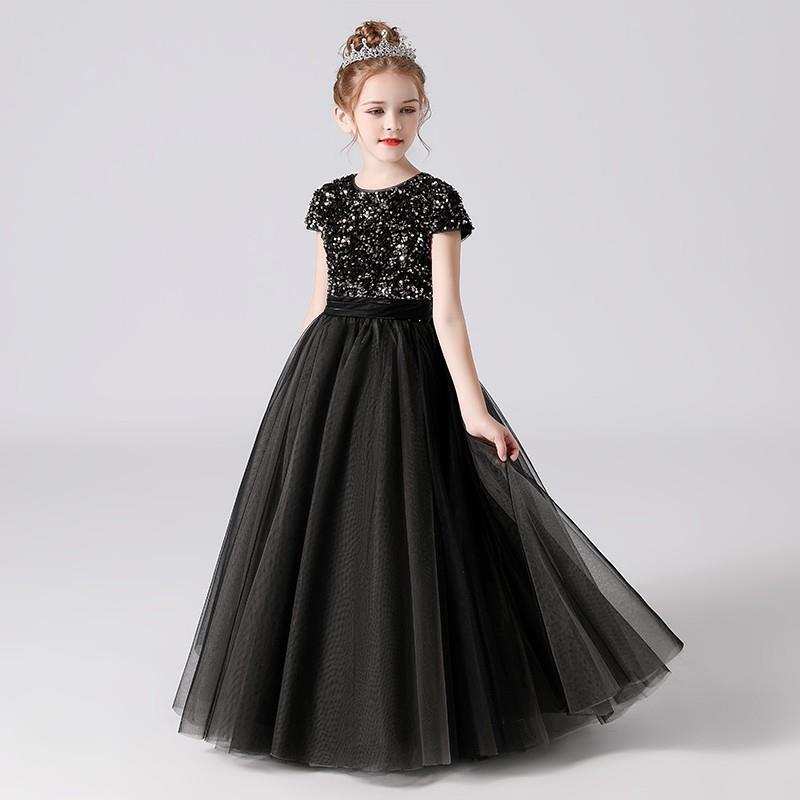 Girls New Princess Dress Piano Playing Dress