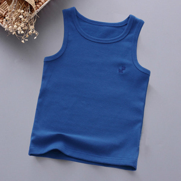 Children's Summer Cotton Vest Baby Boys And Girls