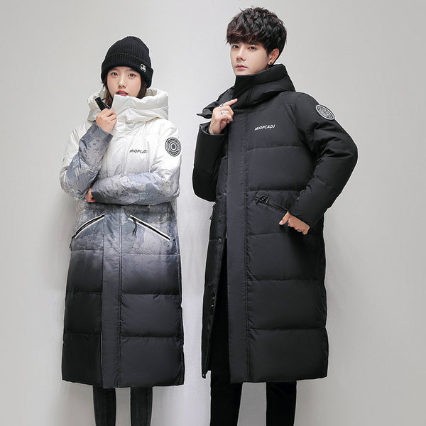 Arctic Duo Gradient Down Jacket Parka - Unisex Winter Jacket