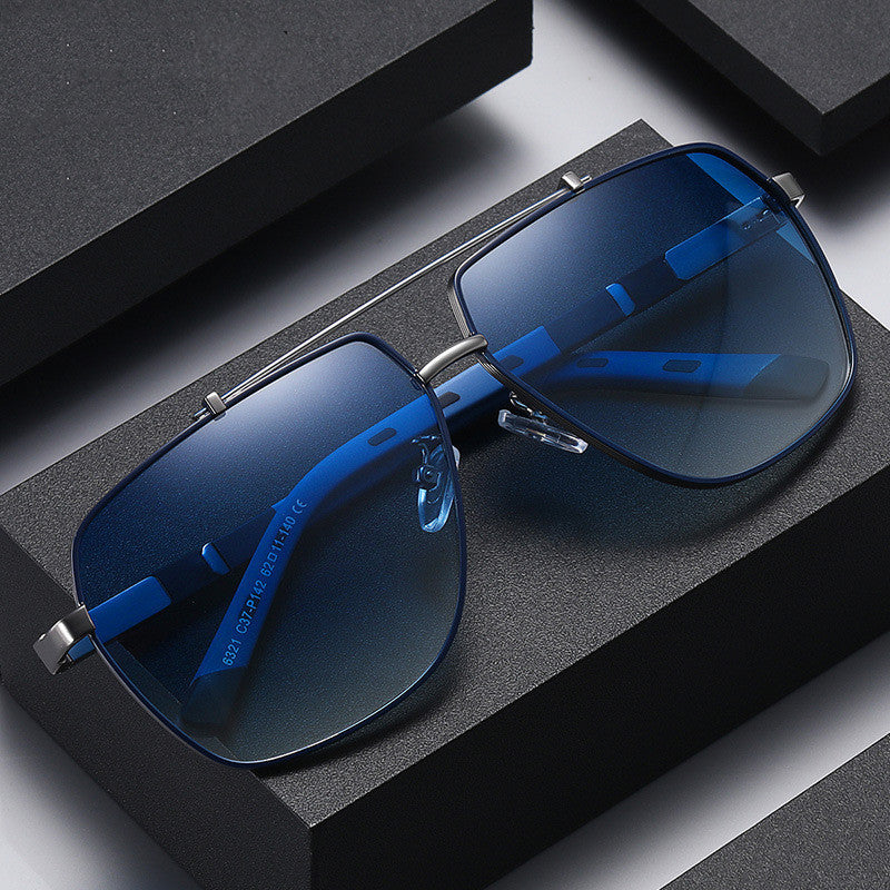 Men's Polarized Sunglasses Fashion Square Sunglasses