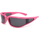  Dark pink frame black grey