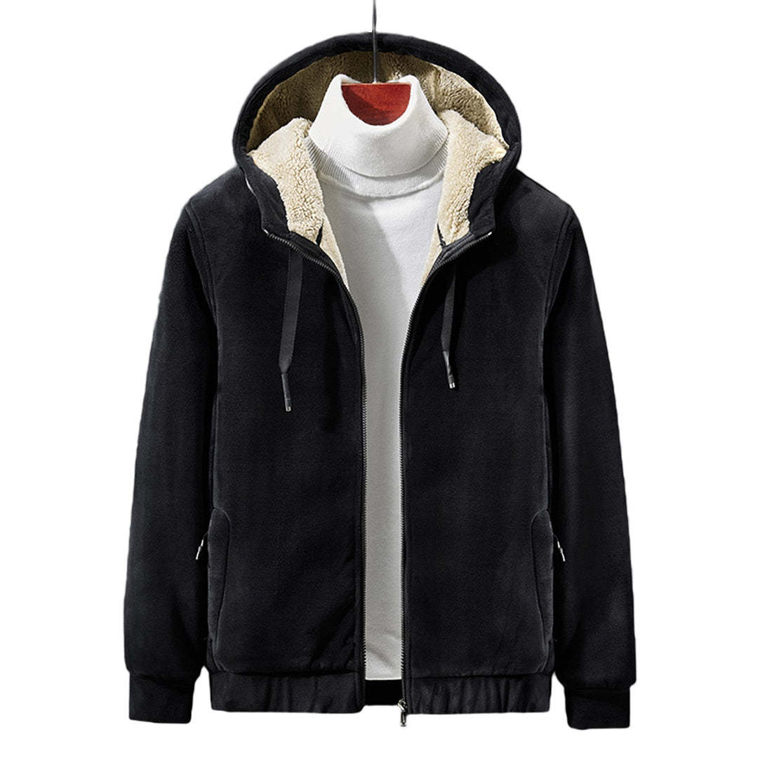 Cashmere Hooded Sweater Men's Cashmere Coat