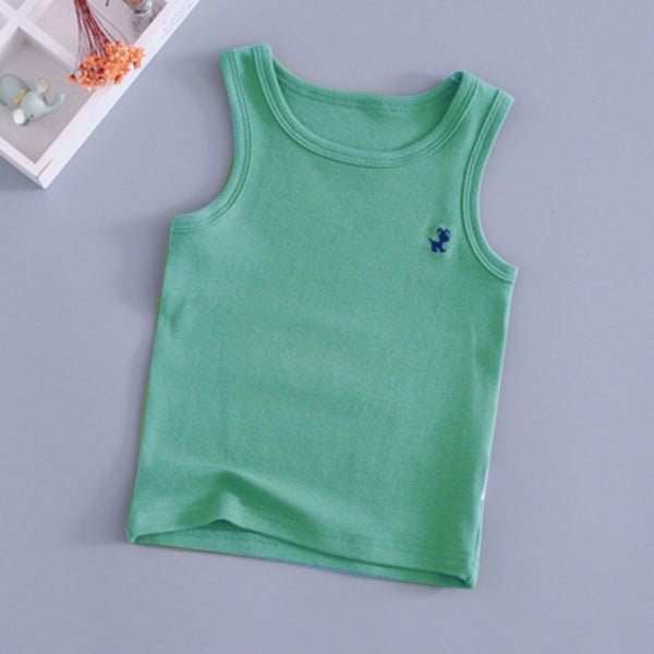 Children's Summer Cotton Vest Baby Boys And Girls