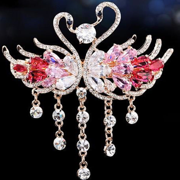 Women's Swan Rhinestone Simple Temperament Hair Accessories