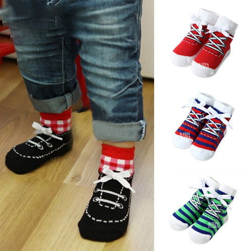 Handsome Room Baby Breathable Socks Combed Cotton