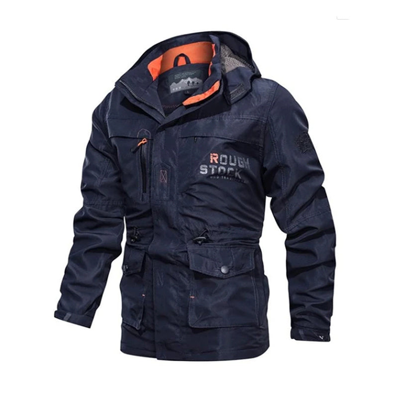 Spring And Autumn Men Jacket Loose Causal Outwear Hooded Men Coats