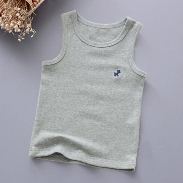 Children's Summer Cotton Vest Baby Boys And Girls