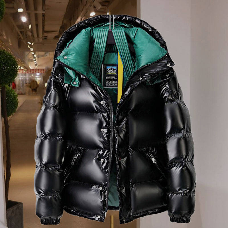 Unisex Shiny Down Jacket