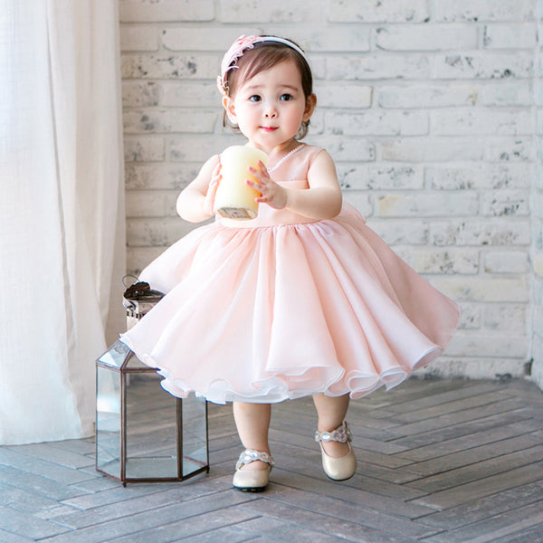 Summer Children's Pink Princess Dress