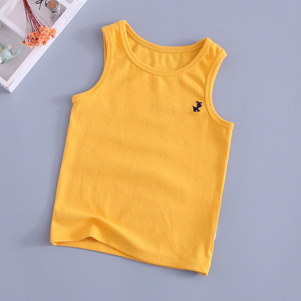 Children's Summer Cotton Vest Baby Boys And Girls