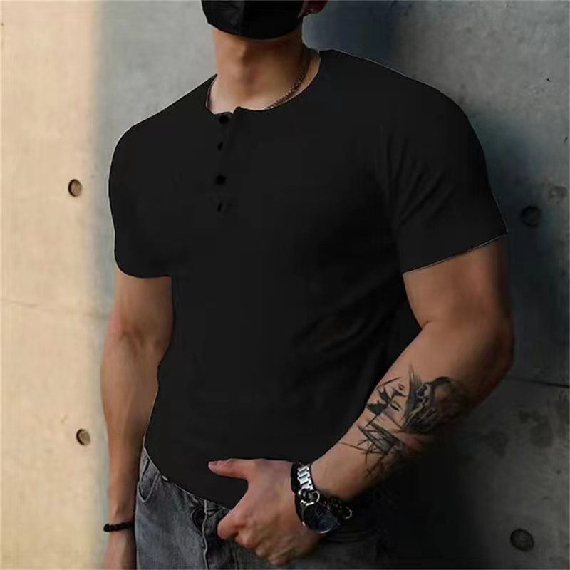 Men's Versatile Short Sleeves In Summer