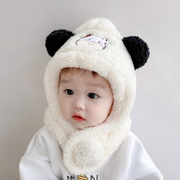 Baby Bear Autumn And Winter Infant Ear Protection Hat