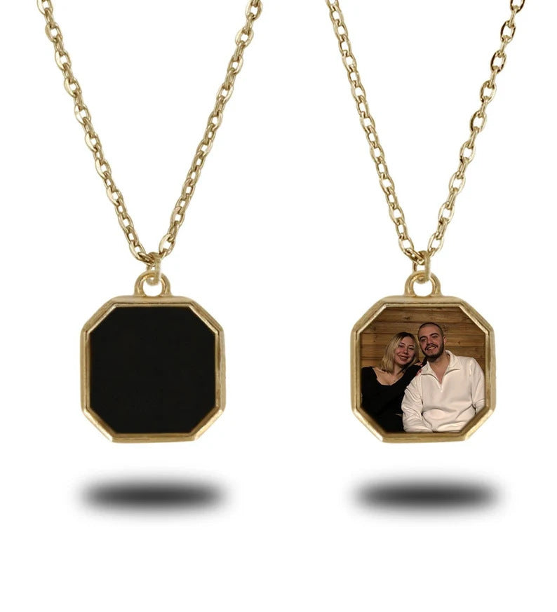 Personalized Heat-Activated Magic Necklace with Hidden Picture