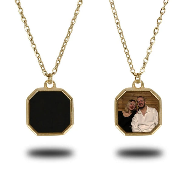 Personalized Heat-Activated Magic Necklace with Hidden Picture