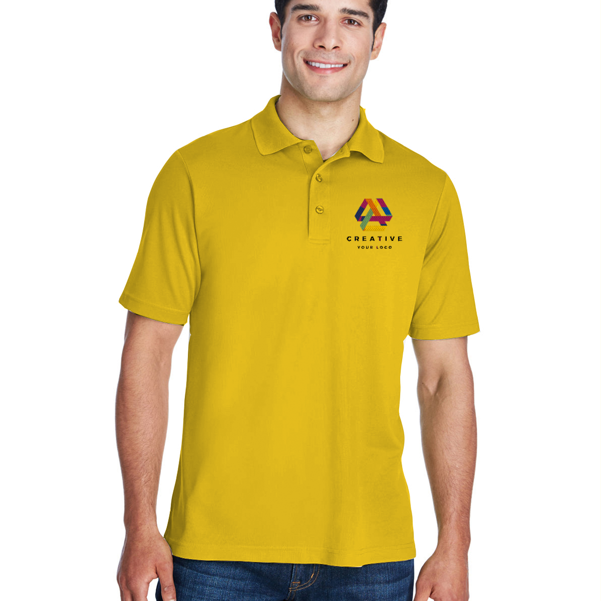 Custom Embroidered Polos - Men's